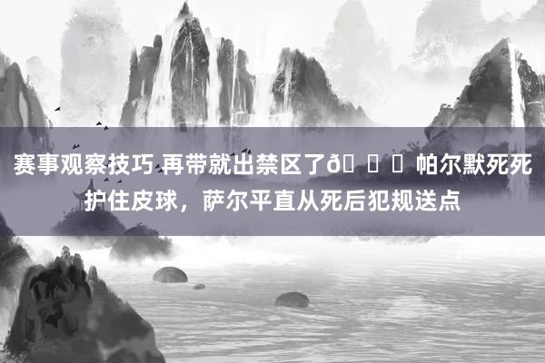 赛事观察技巧 再带就出禁区了😂帕尔默死死护住皮球，萨尔平直从死后犯规送点